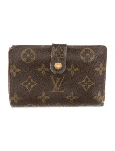 Pre-owned Louis Vuitton Vintage 2005 French Purse In Brown