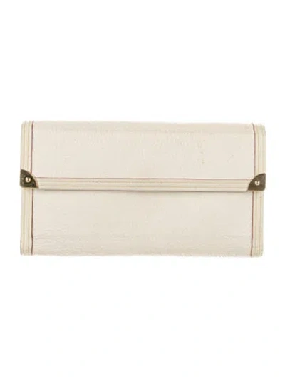 Pre-owned Louis Vuitton Vintage 2005 International Wallet In Neutral