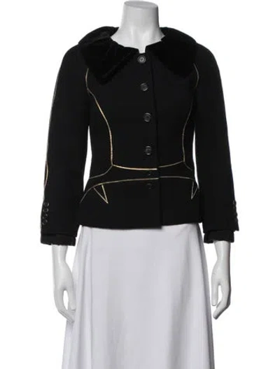 Pre-owned Louis Vuitton Vintage 2005 Jacket In Black