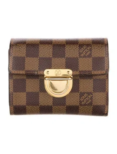 Pre-owned Louis Vuitton Vintage 2005 Koala Wallet In Brown