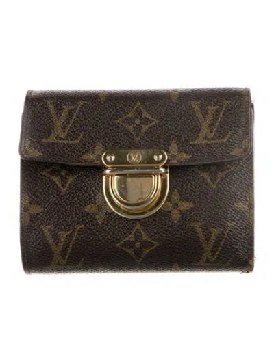 Pre-owned Louis Vuitton Vintage 2005 Koala Wallet In Brown