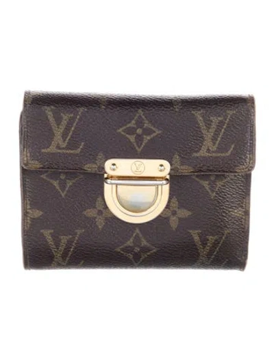 Pre-owned Louis Vuitton Vintage 2005 Koala Wallet In Brown