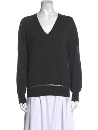 Pre-owned Louis Vuitton Vintage 2005 Sweater In Grey