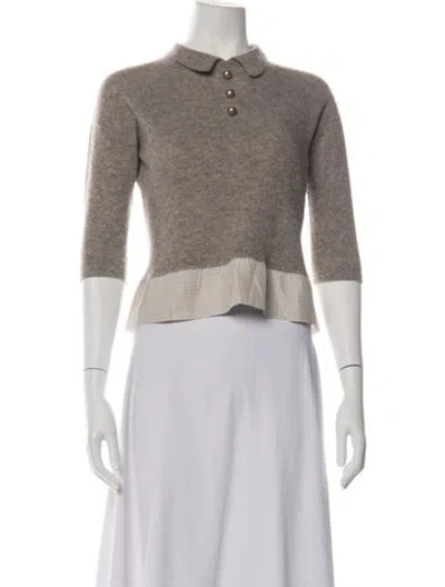 Pre-owned Louis Vuitton Vintage 2005 Sweater In Neutrals