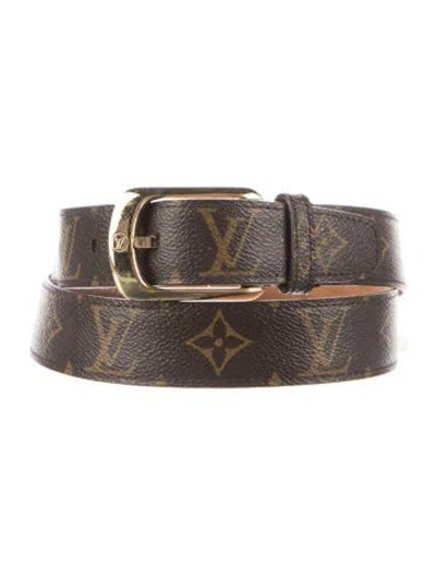 Pre-owned Louis Vuitton Vintage 2006 Belt In Brown