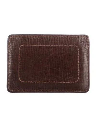 Pre-owned Louis Vuitton Vintage 2006 Card Case In Brown