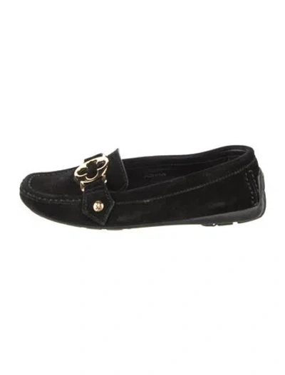 Pre-owned Louis Vuitton Vintage 2006 Loafers In Black