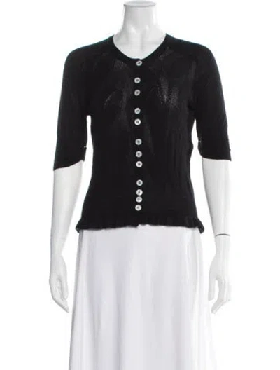 Pre-owned Louis Vuitton Vintage 2006 Sweater In Black