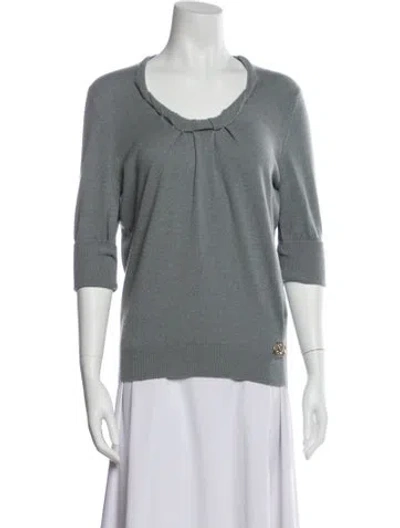 Pre-owned Louis Vuitton Vintage 2006 Sweater In Gray