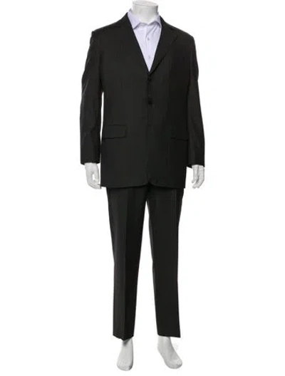 Pre-owned Louis Vuitton Vintage 2006 Two-piece Suit In Gray