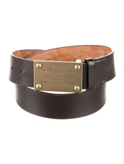 Pre-owned Louis Vuitton Vintage 2006 Waist Belt In Brown