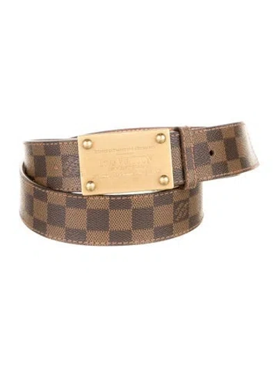 Pre-owned Louis Vuitton Vintage 2007 Belt In Brown
