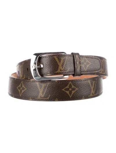 Pre-owned Louis Vuitton Vintage 2007 Belt In Brown