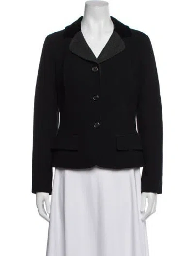 Pre-owned Louis Vuitton Vintage 2007 Blazer In Black