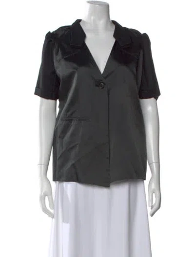 Pre-owned Louis Vuitton Vintage 2007 Blouse In Black