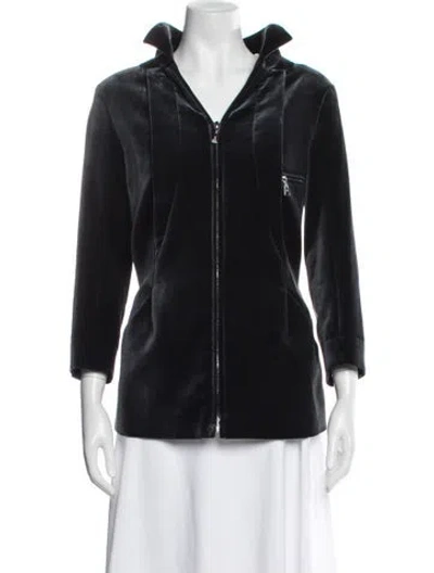 Pre-owned Louis Vuitton Vintage 2007 Jacket In Black