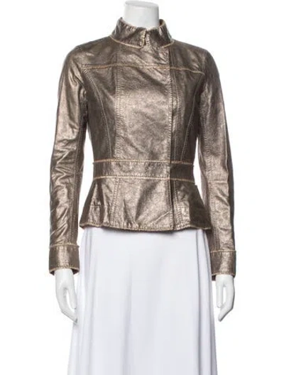 Pre-owned Louis Vuitton Vintage 2007 Jacket In Gold
