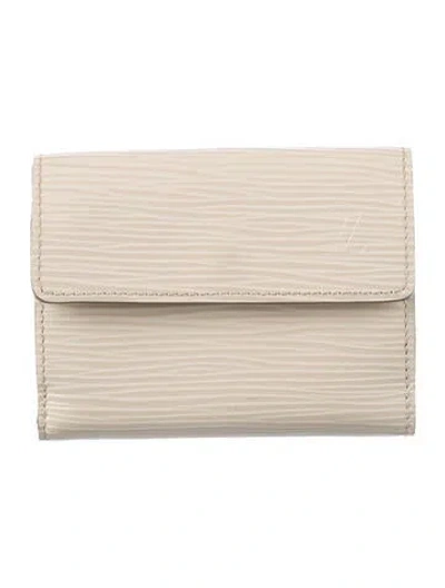 Pre-owned Louis Vuitton Vintage 2007 Sarah Wallet In Neutral