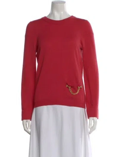Pre-owned Louis Vuitton Vintage 2007 Sweater In Red