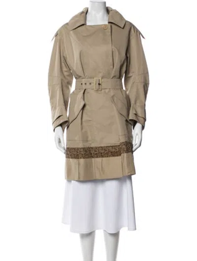 Pre-owned Louis Vuitton Vintage 2007 Trench Coat In Neutrals