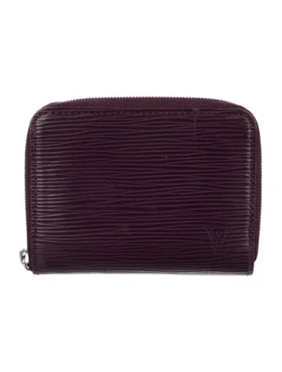 Pre-owned Louis Vuitton Vintage 2007 Zippy Coin Purse In Purple