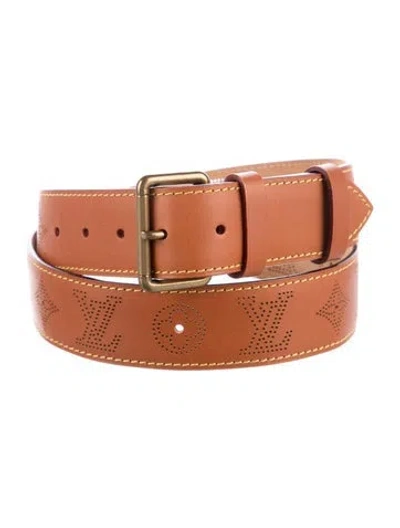 Pre-owned Louis Vuitton Vintage 2008 Belt In Brown