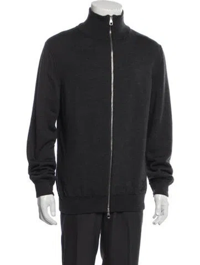 Pre-owned Louis Vuitton Vintage 2008 Cardigan In Gray