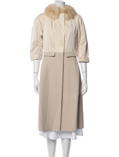 Pre-owned Louis Vuitton Vintage 2008 Coat In Neutrals