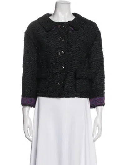 Pre-owned Louis Vuitton Vintage 2008 Jacket In Black