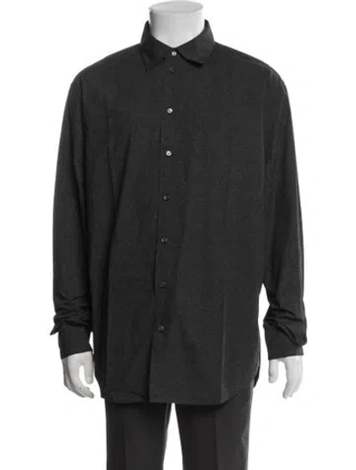 Pre-owned Louis Vuitton Vintage 2008 Shirt In Gray