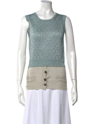 Pre-owned Louis Vuitton Vintage 2008 Sweater In Blue