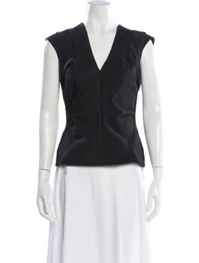 Pre-owned Louis Vuitton Vintage 2008 Top In Black