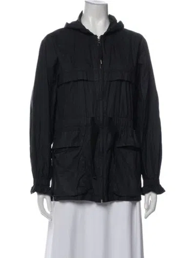 Pre-owned Louis Vuitton Vintage 2008 Utility Jacket In Black