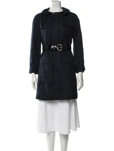 Pre-owned Louis Vuitton Vintage 2008 Utility Jacket In Blue
