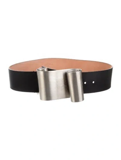 Pre-owned Louis Vuitton Vintage 2008 Waist Belt In Black