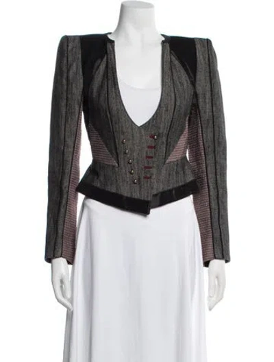 Pre-owned Louis Vuitton Vintage 2009 Jacket In Grey