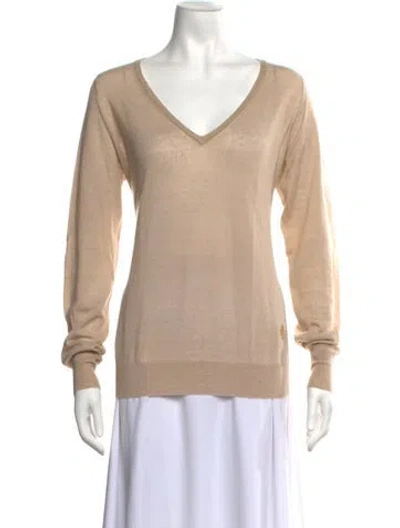 Pre-owned Louis Vuitton Vintage 2009 Sweater In Neutrals