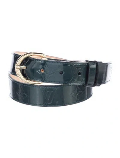 Pre-owned Louis Vuitton Vintage 2009 Waist Belt In Blue