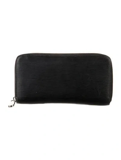 Pre-owned Louis Vuitton Vintage 2009 Zippy Wallet In Black