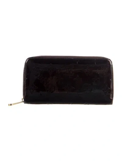 Pre-owned Louis Vuitton Vintage 2009 Zippy Wallet In Burgundy