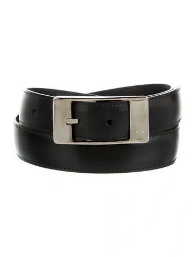 Pre-owned Louis Vuitton Vintage 2010 Belt In Black