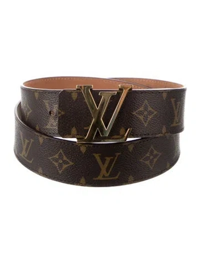 Pre-owned Louis Vuitton Vintage 2010 Belt In Brown