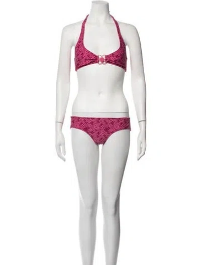 Pre-owned Louis Vuitton Vintage 2010 Bikini In Pink