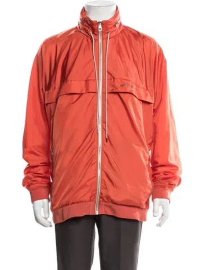 Pre-owned Louis Vuitton Vintage 2010 Bomber Jacket In Orange