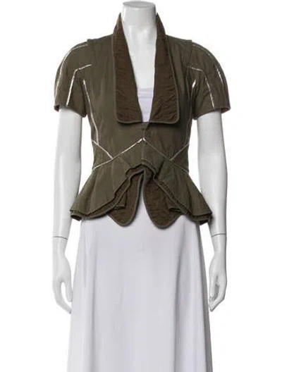 Pre-owned Louis Vuitton Vintage 2010 Jacket In Green