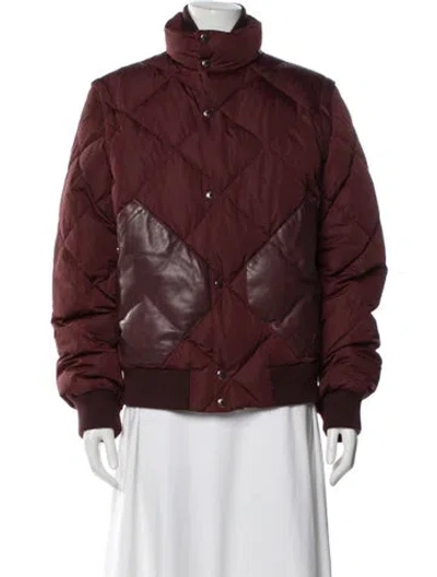 Pre-owned Louis Vuitton Vintage 2010 Puffer Coat In Purple