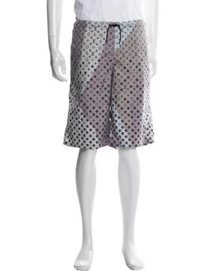 Pre-owned Louis Vuitton Vintage 2010 Swim Trunks In Purple