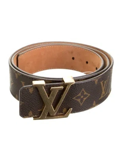 Pre-owned Louis Vuitton Vintage 2011 Belt In Brown