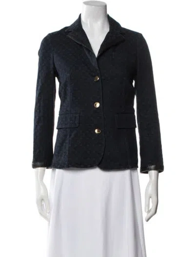 Pre-owned Louis Vuitton Vintage 2011 Blazer In Blue