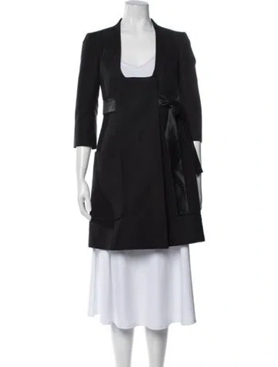 Pre-owned Louis Vuitton Vintage 2011 Coat In Black